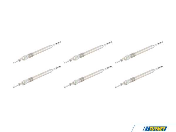 Packaged by Turner OEM Glow Plug Set - GLP5 - BMW G30 540d B57 TMSG30540DIGNKT