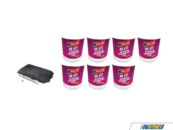 Packaged by Turner Automatic Transmission Service Kit - BMW 8HP F & G-Chassis - Redline ATF TMS8HPATSKT