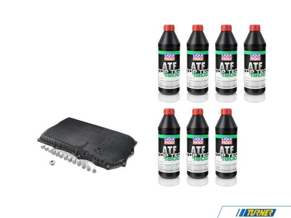 Packaged by Turner Automatic Transmission Service Kit - BMW 8HP F & G-Chassis- Liqui Moly ATF TMS8HPATSKT1