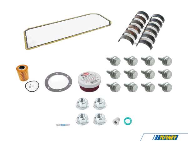 Packaged by Turner WPC Performance Rod Bearing Replacement Kit - Late S54 - DRY 11137834886JRKT
