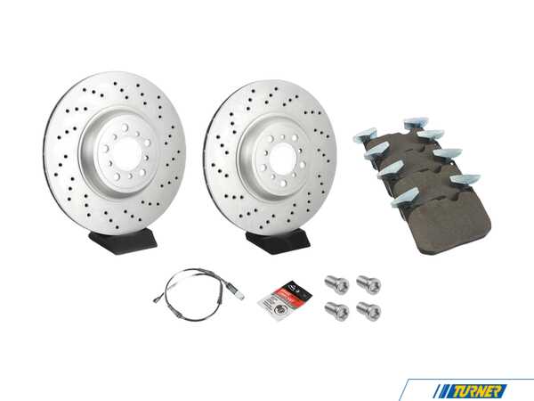 Packaged by Turner High-Performance Front Brake Service Kit - F8X M2 M3 M4 34112284969KT9
