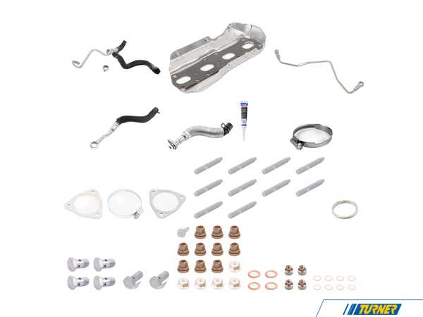 Packaged by Turner Installation Kit For Turbo - Deluxe Full Kit N14 11652444367T2KT