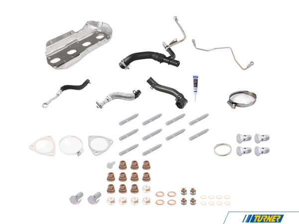 Packaged by Turner Installation Kit For Turbo - Deluxe Full Kit N18 11652444367T3KT