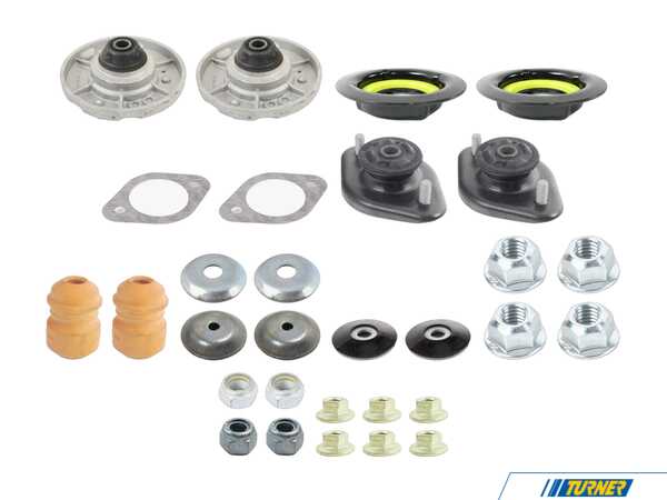Packaged by Turner Cup Kit/Coilover Installation Kit - Without Spring Pads Z4 M 31336779613TKT