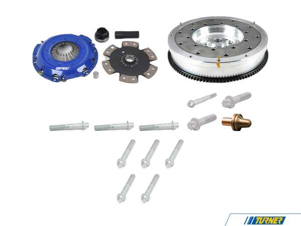 Packaged by Turner SPEC Clutch Kit With Billet Single Mass Flywheel - Stage 4 SB53A3STG4KT