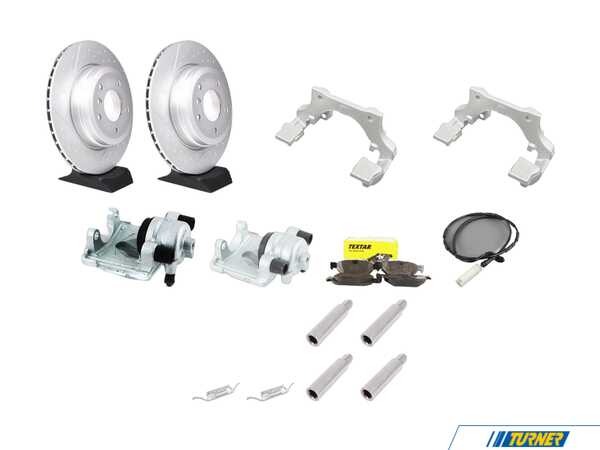 Packaged by Turner Rear Performance Brake Kit - E90 328i 34216768698TKT