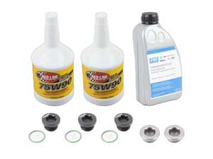 Complete Xdrive Differential And Transfer Case Service Kit - E90, E91, E92, E60, E61, E70