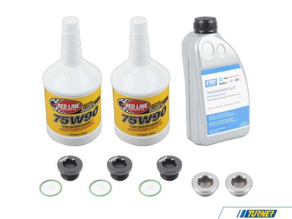 Packaged by Turner Complete Xdrive Differential And Transfer Case Service Kit - E90, E91, E92, E60, E61, E70 07512293972T3KT