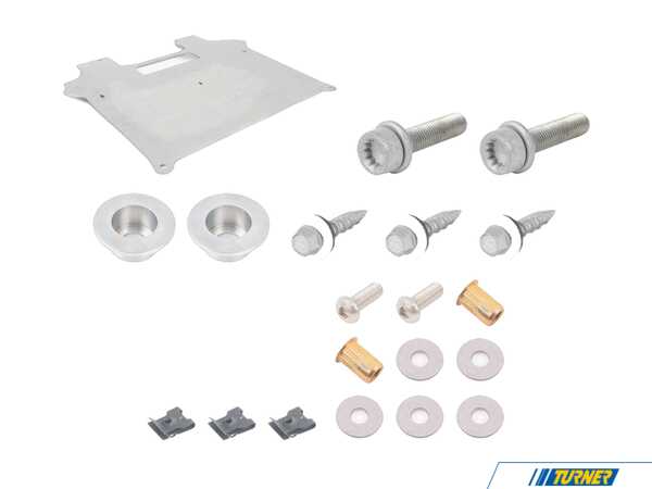 ECS ECS Tuning Transmission Street Shield Skid Plate Kit - Without Tool - Audi B8 017881ECS01KT3
