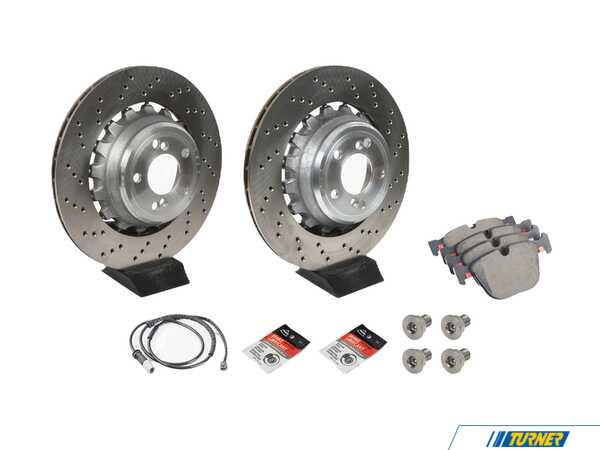 Packaged by Turner Rear Brake Service Kit - BMW F85 X5M, F86 X6M F85X5MRBSKT