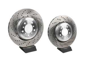 SHW Performance Front Brake Rotors - Pair (345X28mm) - BMW E46 M3, E85/86 Z4