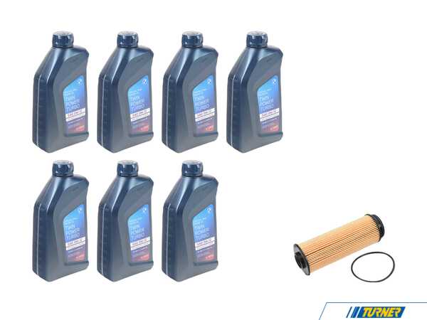 Genuine BMW Genuine BMW Oil Service Kit - 0w-12 (LL-22 FE++) - BMW B58TU2 (Gen3) 83215b5c945KT1