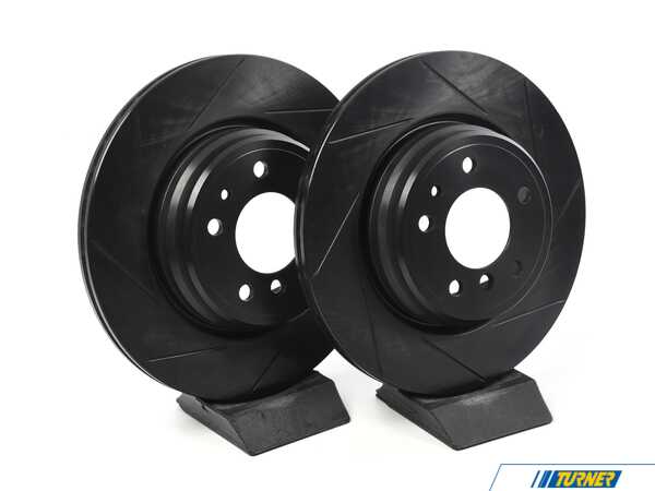 ECS Rear V5 Slotted Brake Rotors - Set (328x20) 34216767062-S