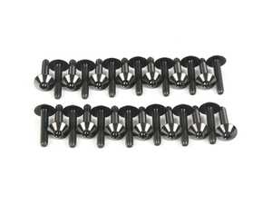 Vargas Titanium Valve Cover Hardware Upgrade - Black - BMW B58, N55, S55