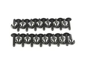 Vargas Titanium Valve Cover Hardware Upgrade - Black - BMW B58, N55, S55