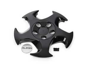 Alzor 17" Style 5011 Wheel Cover - Black - Left - Priced Each