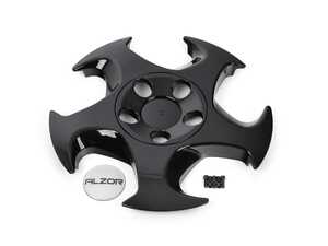 Alzor 17" Style 5011 Wheel Cover - Black - Right - Priced Each