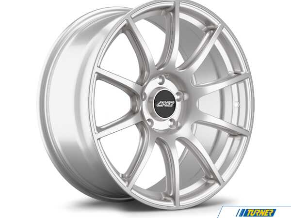 APEX Wheels 19x9" ET30 Race Silver APEX SM-10 Wheel SM10199ET30