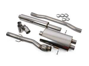 MINI R56 Scorpion Resonated Cat-Back Exhaust System Polished 90mm Daytona Tailpipes
