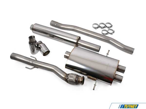 Scorpion MINI R56 Scorpion Resonated Cat-Back Exhaust System Polished 90mm Daytona Tailpipes
 SMN011