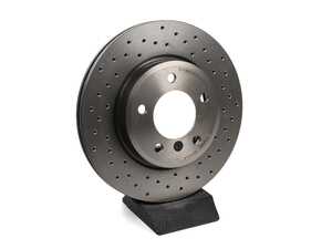 Brembo Premium UV Coated Brake Rotor - Xtra Cross Drilled (300x22mm) - Priced Each