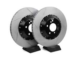 Turner Motorsport - Rear (TrackSport) Full-Floating Slotted Rotors Set - 370x24mm - F8X M2 M3 M4 