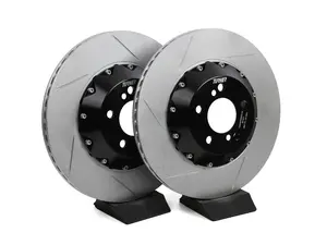 Turner Motorsport - Rear (TrackSport) Full-Floating Slotted Rotors Set - 370x24mm - F8X M2 M3 M4 