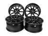 APEX Wheels 19" APEX SM-10 Staggered Wheel Set - Satin Black sm10199h10sbKT View 2