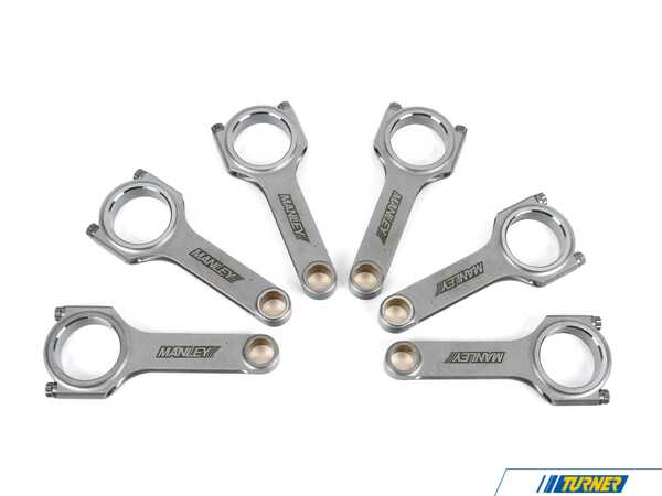 MANLEY Manley Performance H-Beam Connecting Rod Set - BMW N54 3.0L 14078-6