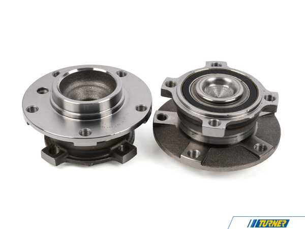 Hamburg Tech Front Wheel Hub/Bearing Assembly Pair - Set Of 2 31221093427KT2