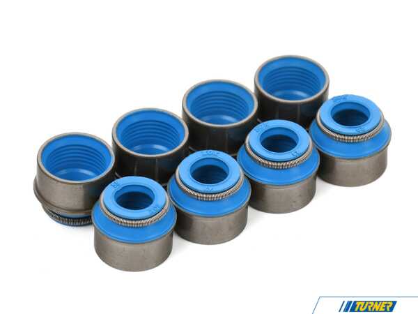 Supertech VW-Audi 7mm Exhaust Valve stem seal / Viton (SET OF 8) VS-VW7E-8