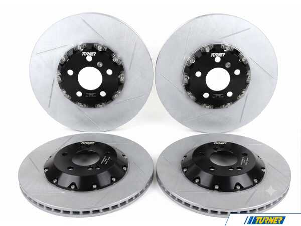 Turner Motorsport Turner Motorsport - Front & Rear Rotors Set (Full-Floating Slotted TrackSport) - F8x M3, M4 026549TMS01A11KT