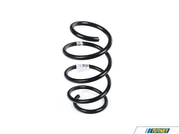 Genuine BMW FRONT COIL SPRING 31336872336