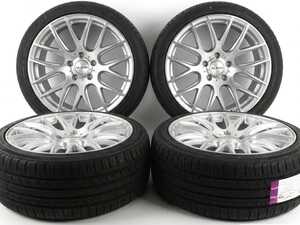 18" Alzor Style 040 "Ready-To-Roll" OEM+ Fitment Square Wheel & Tire Package - F3x Late Model