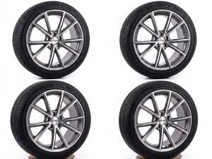19" Alzor Style 654 "Ready-To-Roll" Wheel & Tire Package for B8/B8.5 S4 - w/ Advanta HPZ-02 Tires