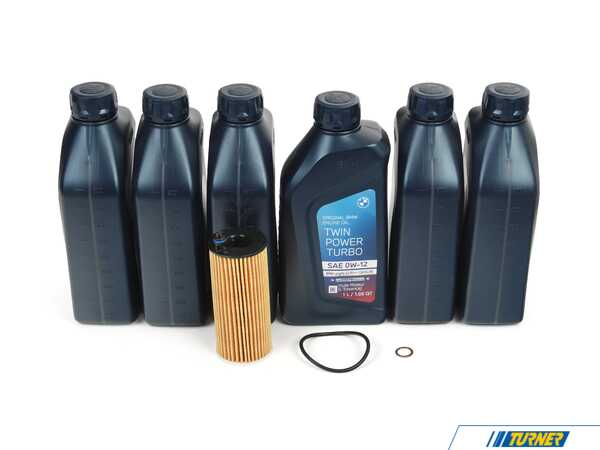 Genuine BMW Genuine BMW Oil Service Kit - 0w-12 (LL-22 FE++) - BMW B48TU2 (Gen3) 83215b5c945KT