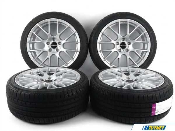 Alzor 19" Alzor Style 030 "Ready-To-Roll" OEM+ Fitment Square Wheel & Tire Package - F3x Late Model 030IMG3WTP12