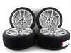 Alzor 19" Alzor Style M205 "Ready-To-Roll" OEM+ Fitment Square Wheel & Tire Package - F3x Late Model M205ADV3WTP1 View 1