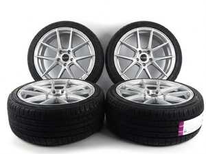 19" Alzor Style M205 "Ready-To-Roll" OEM+ Fitment Square Wheel & Tire Package - F3x Early Model