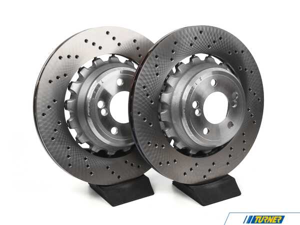 SHW Performance SHW Performance Rear Brake Rotors - 385x24mm - F85 X5M, F86 X6M 34212284903KT
