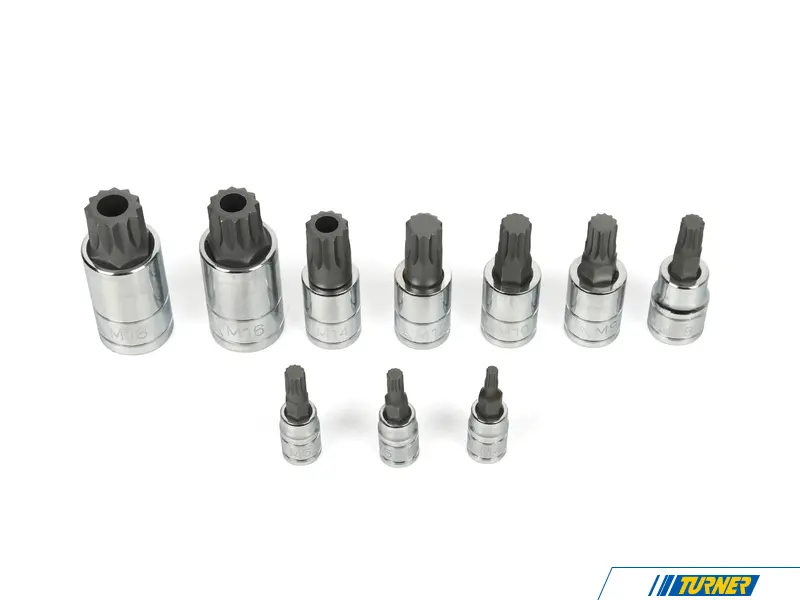 CTA3038 - 10 Piece Triple Square Socket - Set - CTA Tools | Turner