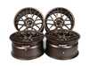 APEX Wheels 18" APEX ARC-8 Staggered Wheel Set - Satin Bronze arc8189h95sbzKT View 2