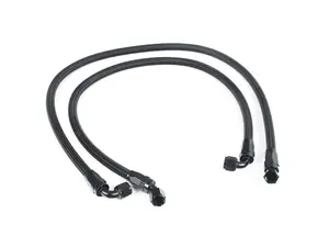 Mosselman Single Oil Cooler Kit, Grey, BMW 1-Series E8x N54