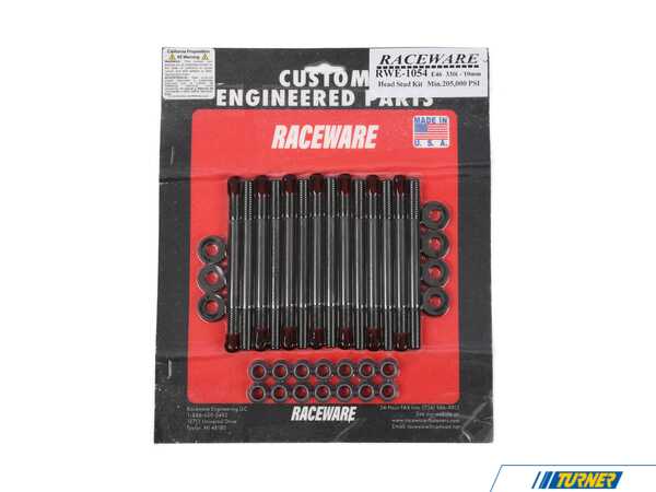 VAC Motorsports Raceware Performance Head Stud Kit - M54 - 10mm Thread RWE-HSK-M54