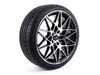 Alzor 19" Alzor Style 758 "Ready-To-Roll" Square Wheel & Tire Package - w/ Lexani Tires - BMW E9X 3-Series Non-M 758-IM-225T2 View 2