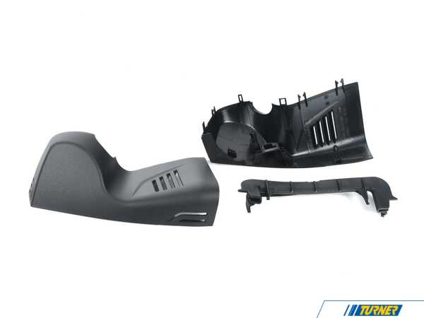Genuine BMW MIRROR BASE COVER SET 51169108977