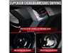 Spec-D Tuning Spec D Full LED Projector Headlights W/ Switchback Sequential Turn Signal (Black Housing / Clear Lens) - F30 LHE-F3012JM-B-SQ View 3