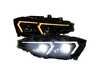 Spec-D Tuning Spec-D Full LED Projector Headlights W/ Switchback Sequential Turn Signal (Black Housing/Smoked Lens) - F30 LHE-F3012SM-B-SQ View 1