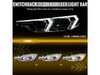 Spec-D Tuning 2012-2015 BMW F30 3 Series Sedan Projector Headlights W/ Switchback Sequential LED Turn Signal (Chrome Housing / Clear Lens) LHP-F3012-S-SQ-R View 4