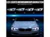 Spec-D Tuning 2012-2015 BMW F30 3 Series Sedan Projector Headlights W/ Switchback Sequential LED Turn Signal (Chrome Housing / Clear Lens) LHP-F3012-S-SQ-R View 5